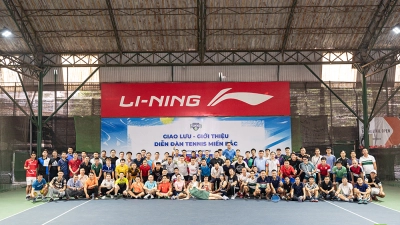 Giao lưu họp báo chào mừng thành lập Diễn Đàn Tennis Miền Bắc