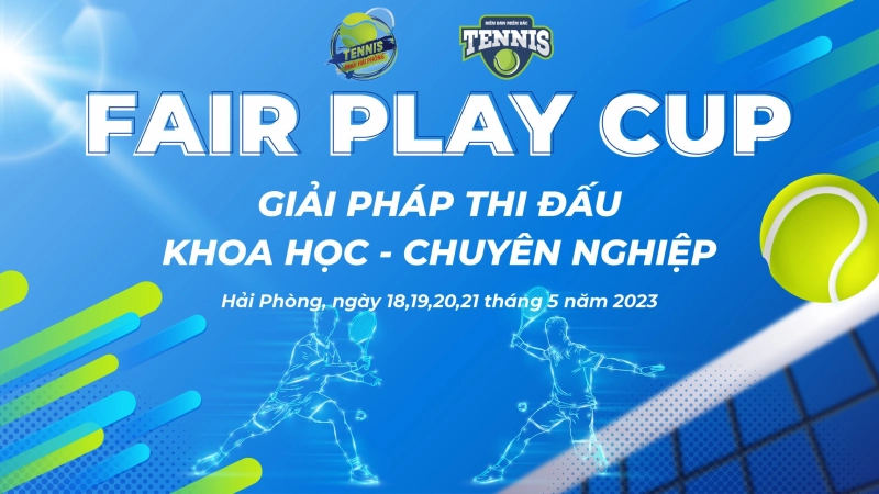 Giải Tennis Fair Play Cup 2023 Nội dung đôi Nam 15,7 TMBR (Lạch Tray - Hải Phòng)