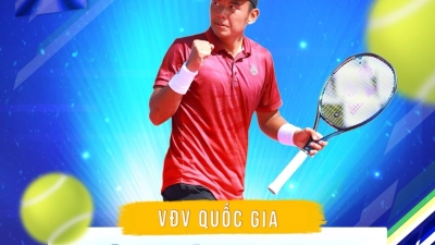Giải quần vợt Diễn đàn Tennis miền Bắc mở rộng 2023 thu hút vận động viên kỷ lục