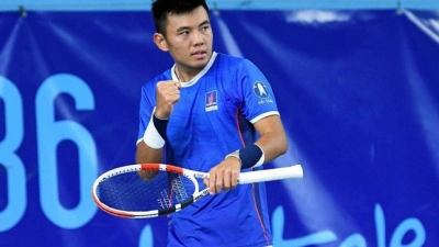 Lý Hoàng Nam tranh tài tại giải quần vợt phong trào lớn nhất miền Bắc