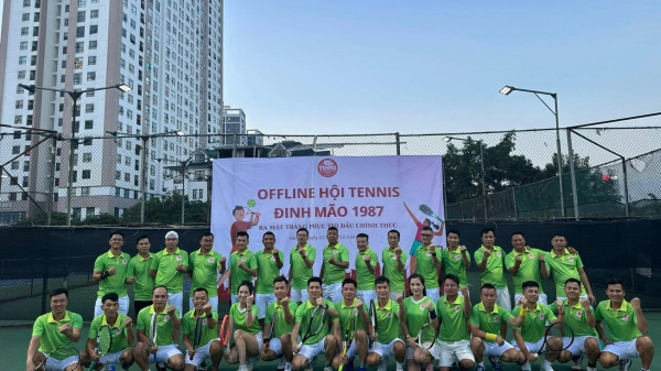 HỘI TENNIS ĐINH MÃO 1987