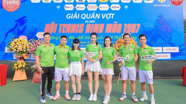 HỘI TENNIS ĐINH MÃO 1987