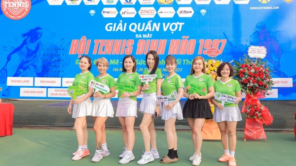 HỘI TENNIS ĐINH MÃO 1987
