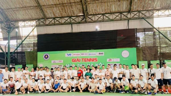 CLB Tennis Nghành VLXD & Trang Trí Nội Thất Hà Nội